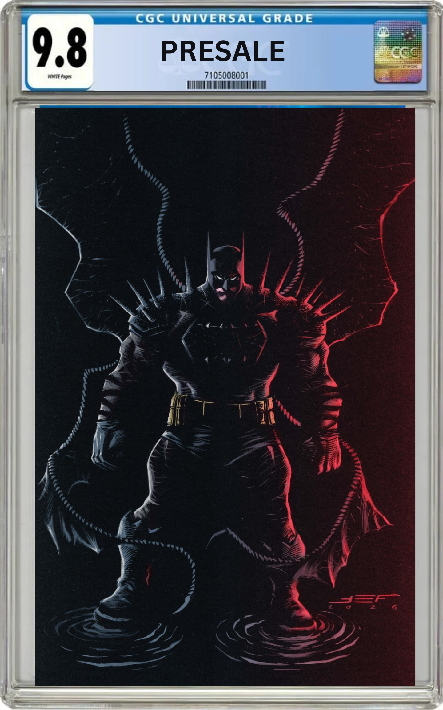 CGC 9.8 Absolute Batman #23 Cover D Juan Ferreyra (Presale 8/12/26)