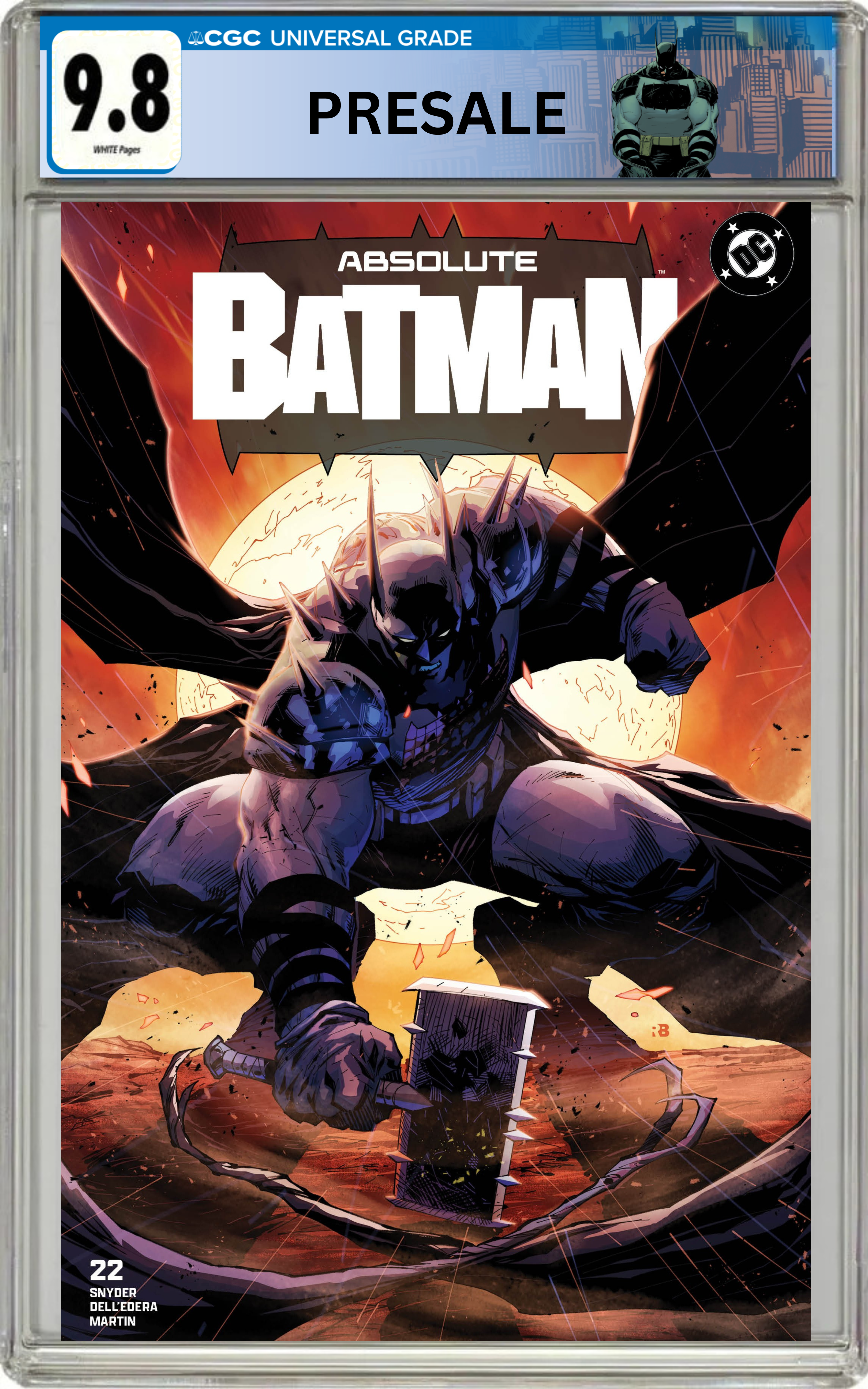 CGC 9.8 Trade Dress with custom label