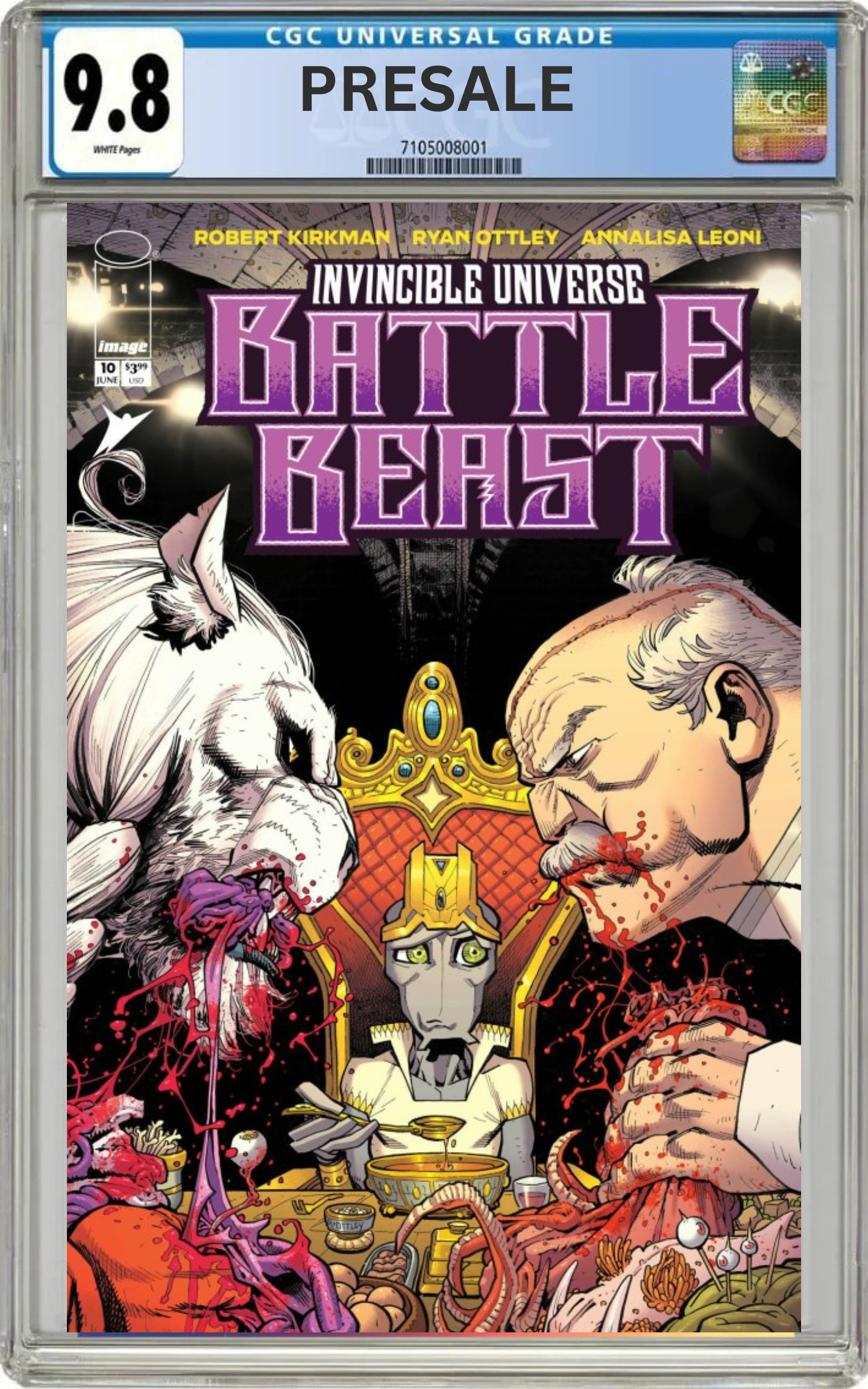 CGC 9.8 Battle Beast #10 Cover A Ryan Ottley (Presale 6/17/26)