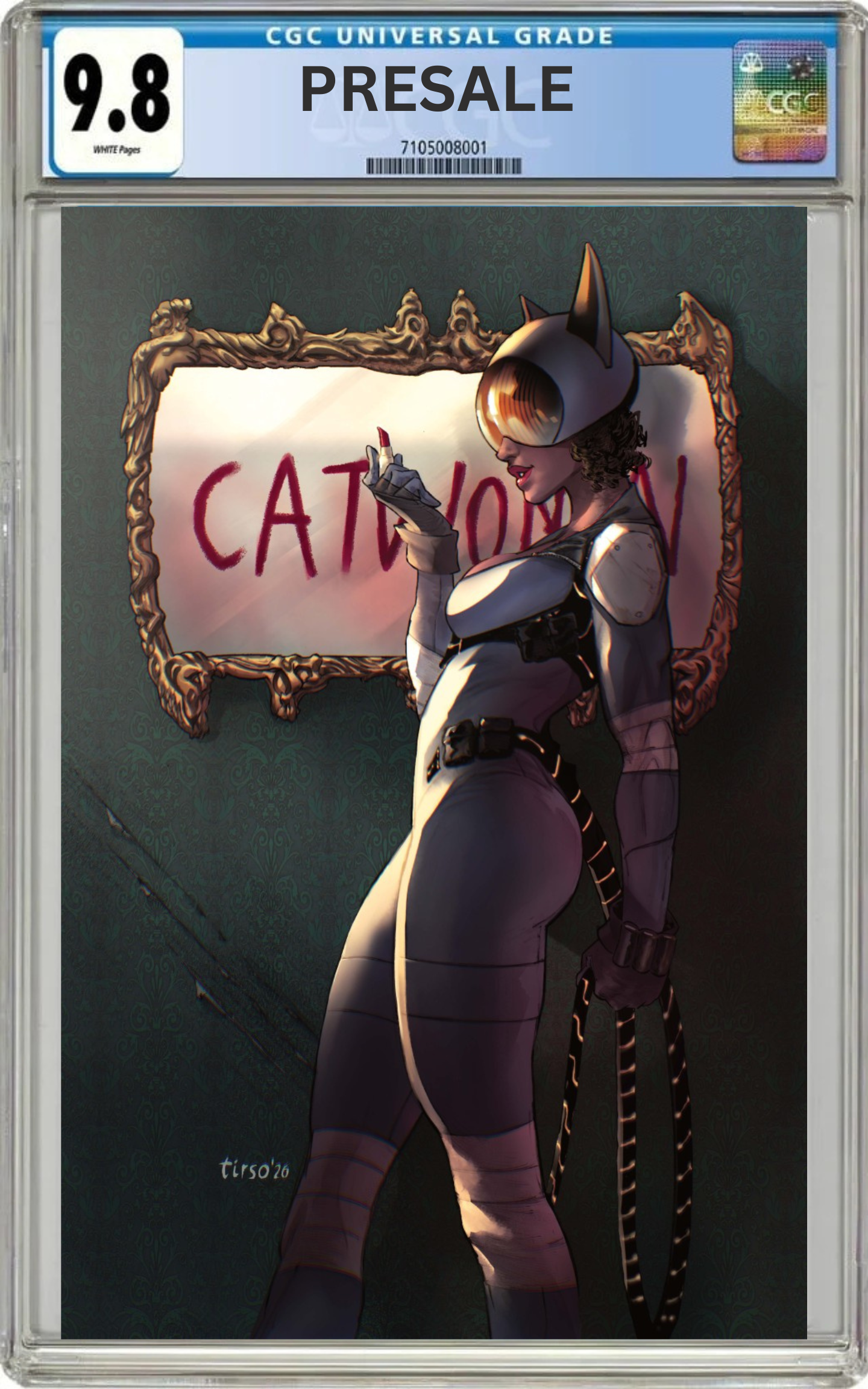 CGC 9.8 Absolute Catwoman #3 Cover E 1:25 Tirso Cons Variant (Presale 8/12/26)