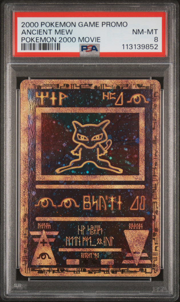 Ancient Mew Pokemon 2000 Movie Game Movie Pokemon PSA 8