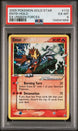 Entei Holo 113/115 Gold Star Unseen Forces Pokemon PSA 6