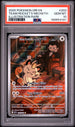 Team Rocket's Meowth 203/182 Illustration Rare Pokemon PSA 10