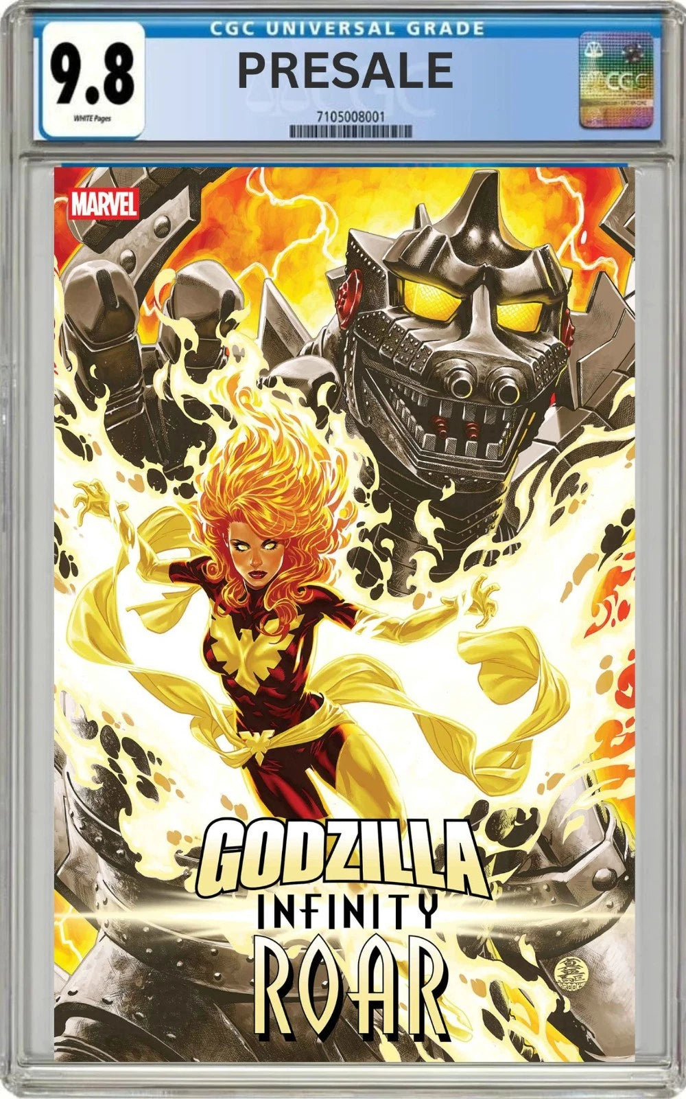 CGC 9.8 Gozilla: Infinity Roar #5 Mark Brooks Cosmic Cover Variant (Presale 6/3/26)