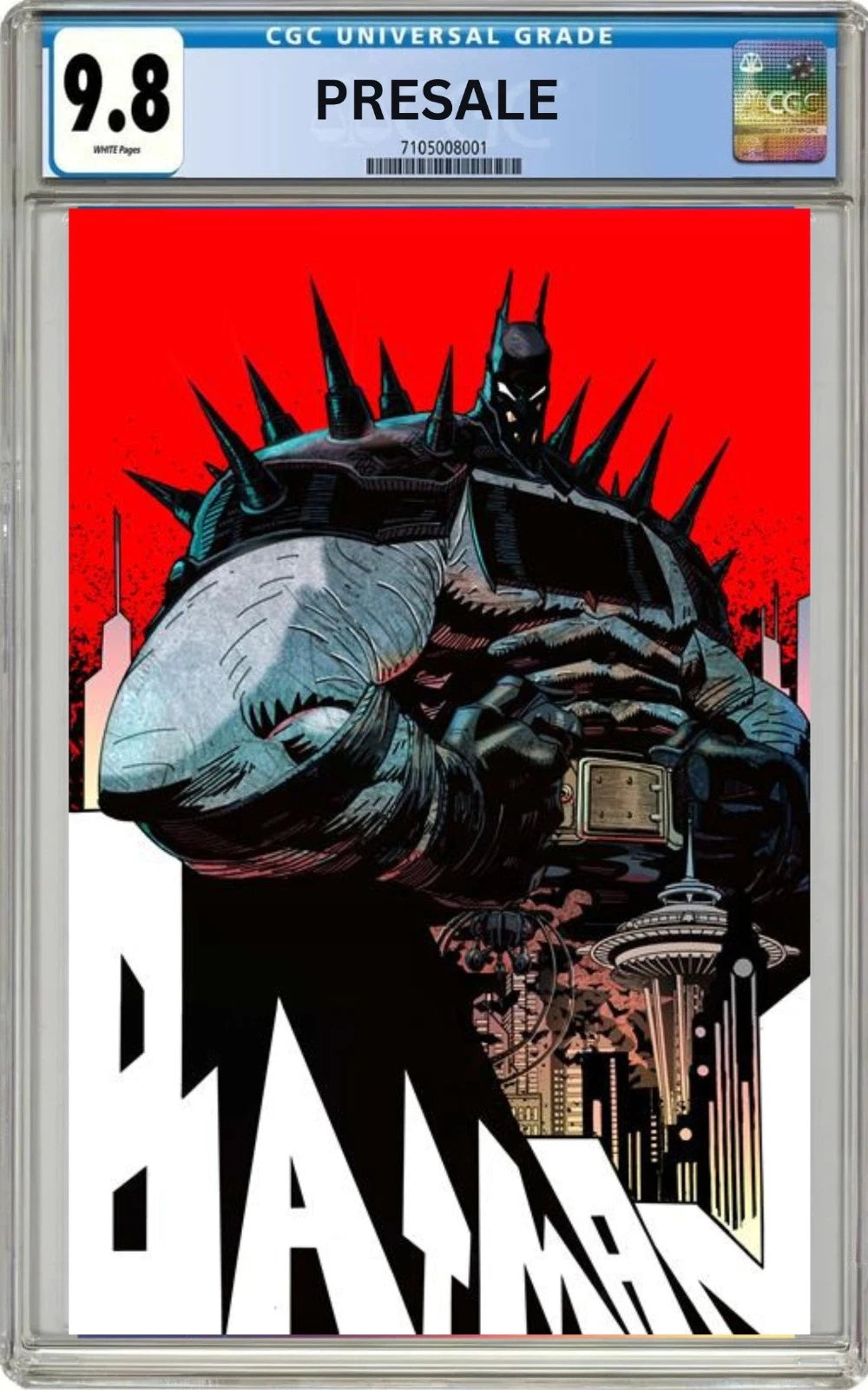 CGC 9.8 Absolute Batman #23 Cover F 1:25 Damion Scott Variant (Presale 8/12/26)