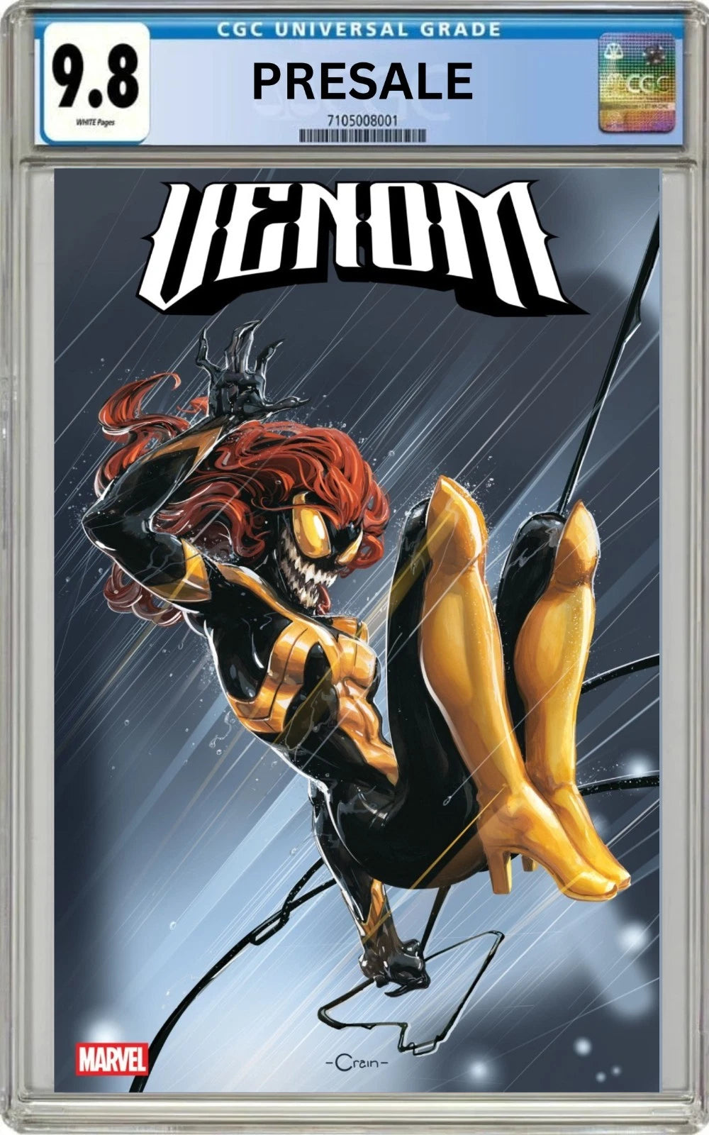 CGC 9.8 Venom #259 Clayton Crain Variant  (Presale 6/24/26)
