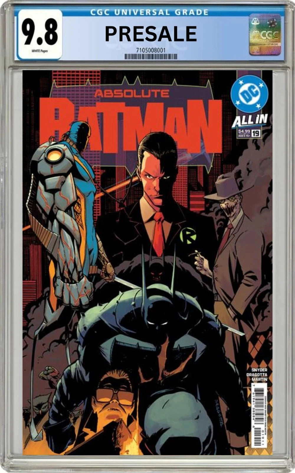 CGC 9.8 Absolute Batman #19 CVR A Nick Dragotta (Presale 4/15/26)