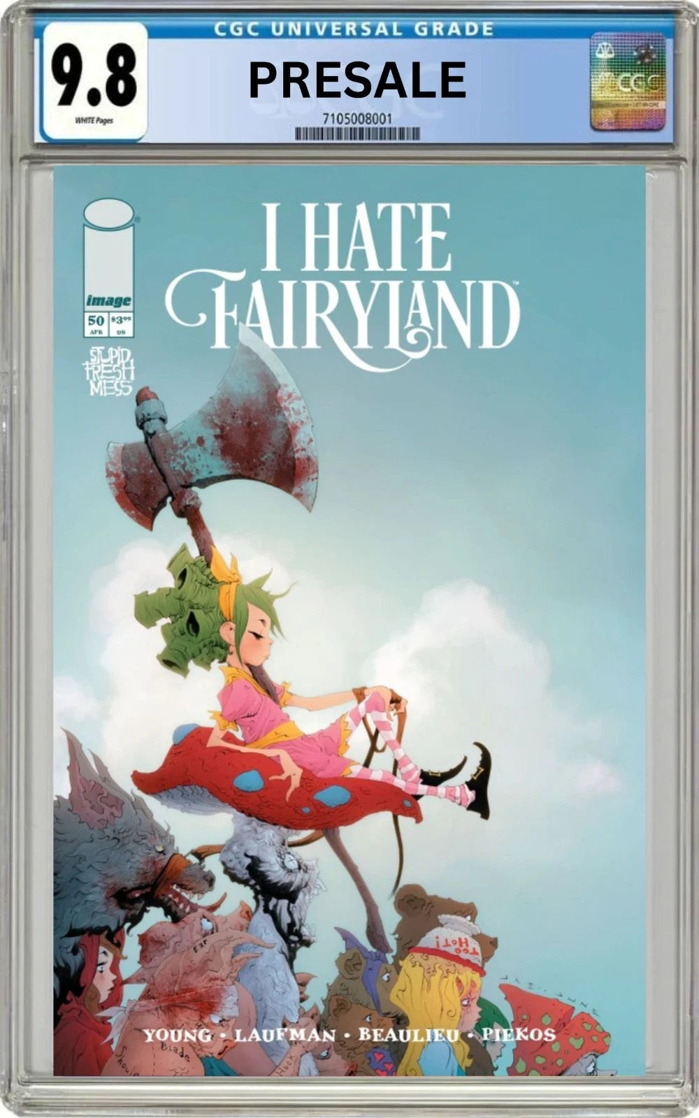 CGC 9.8 I Hate Fairyland #50 1:10 Jae Lee J Variant (Pre-Sale 4/29/26)