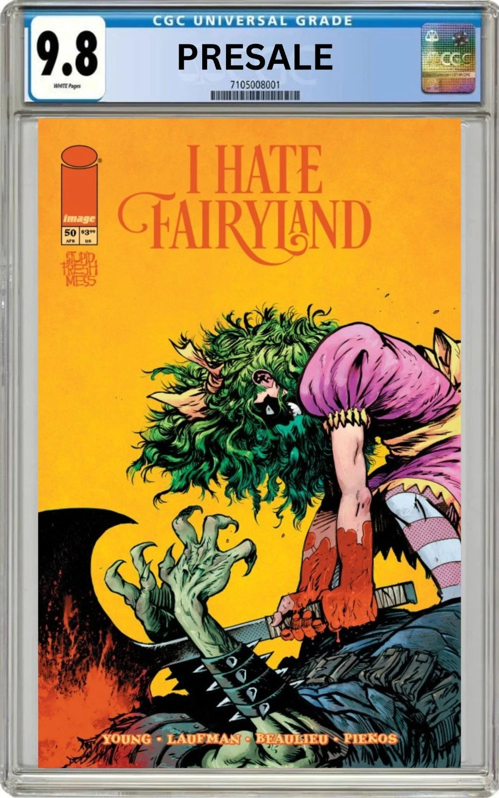 CGC 9.8 I Hate Fairyland #50 1:50 Daniel Warren Johnson L Variant (Pre-Sale 4/29/26)