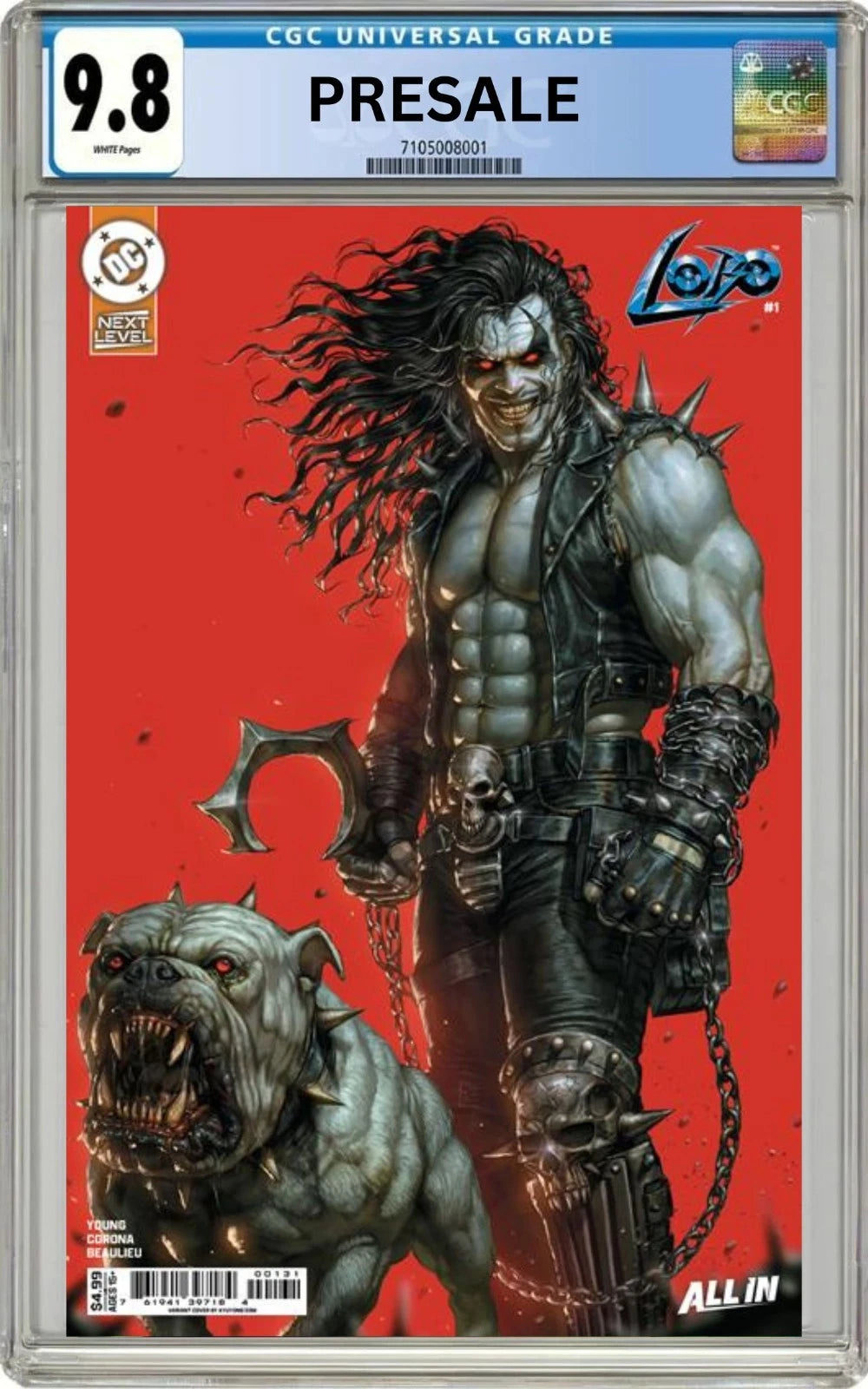 CGC 9.8 LOBO #1  Kyuyong Eom Variant Cover C (Presale 3/18/26)