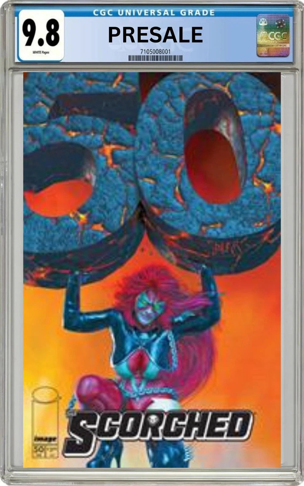 CGC 9.8 The Scorched #50 1:50 Mark Spears Variant (PreSale 4/15/26)