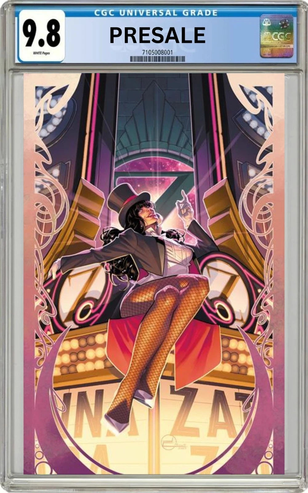 CGC 9.8 Zatanna #1 Jamal Campbell Cover A (Presale 4/29/26)