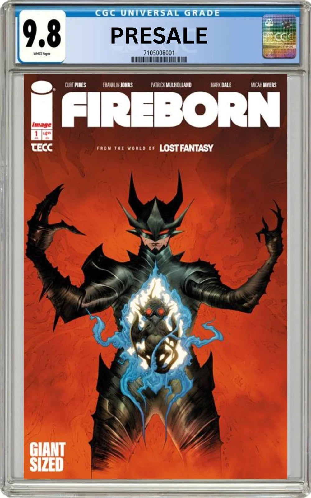 CGC 9.8 Fireborn #1 IMAGE Jae Lee Cover D (Presale 4/15/26)