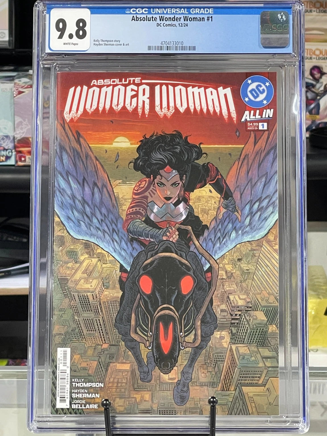 CGC 9.8 Absolute Wonder Woman #1 Cover A 1st Print