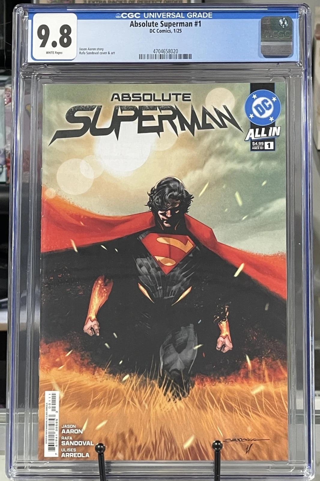 CGC 9.8 Absolute Superman #1 Cover A 1st Print
