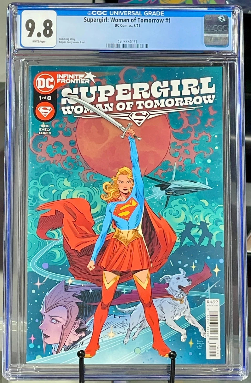 CGC 9.8 Supergirl: Woman of Tomorrow #1