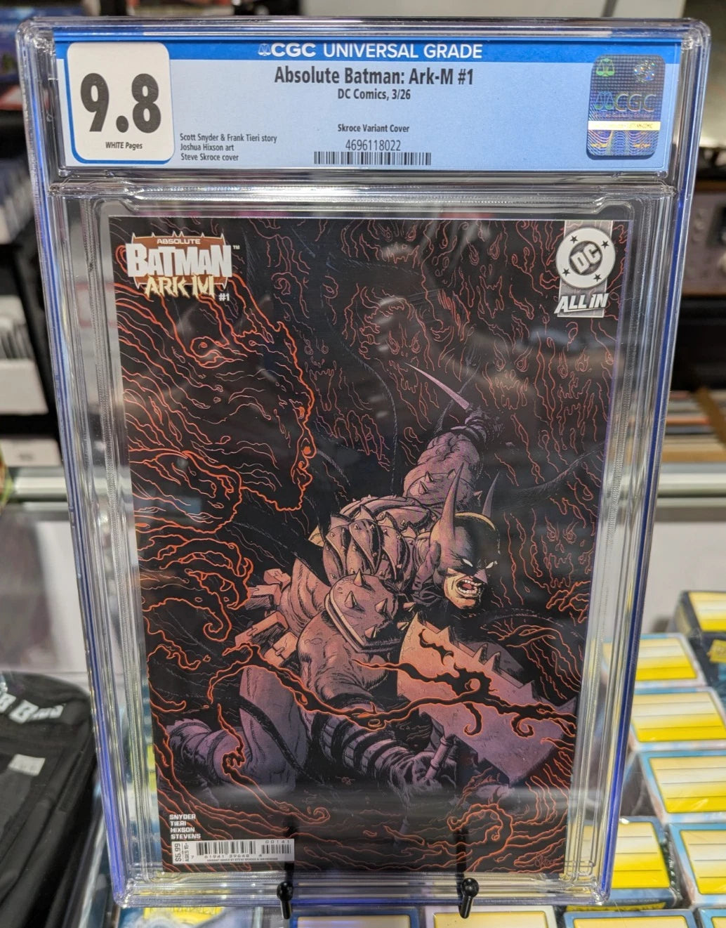 CGC 9.8 Absolute Batman ARK-M Special #1 Steve Skroce Variant