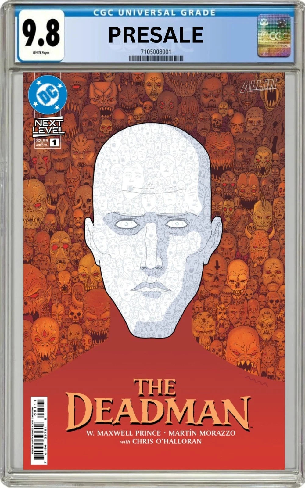 CGC 9.8 The Deadman #1 Cover A Martin Morazzo (Pre-Sale 6/3/26)