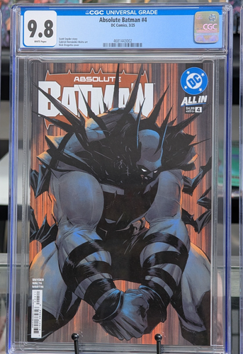CGC 9.8 Absolute Batman #4 cover "A" 1st Printing SNYDER DRAGOTTA
