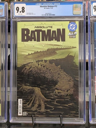 CGC 9.8 Absolute Batman #12 cover "A" 1st Printing SNYDER DRAGOTTA