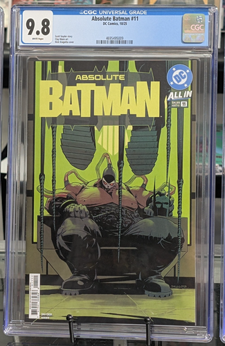 CGC 9.8 Absolute Batman #11 cover "A" 1st Printing SNYDER DRAGOTTA