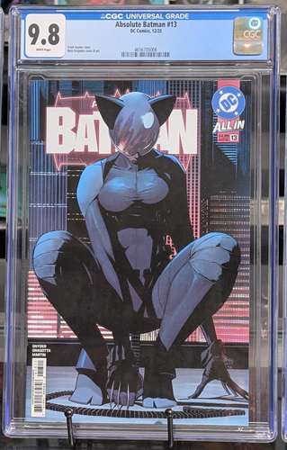 CGC 9.8 Absolute Batman #13 cover "A" 1st Printing SNYDER DRAGOTTA