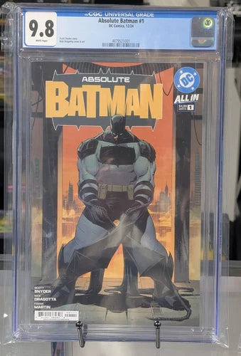 CGC 9.8 Absolute Batman #1 Cover "A" 1st Printing SNYDER DRAGOTTA