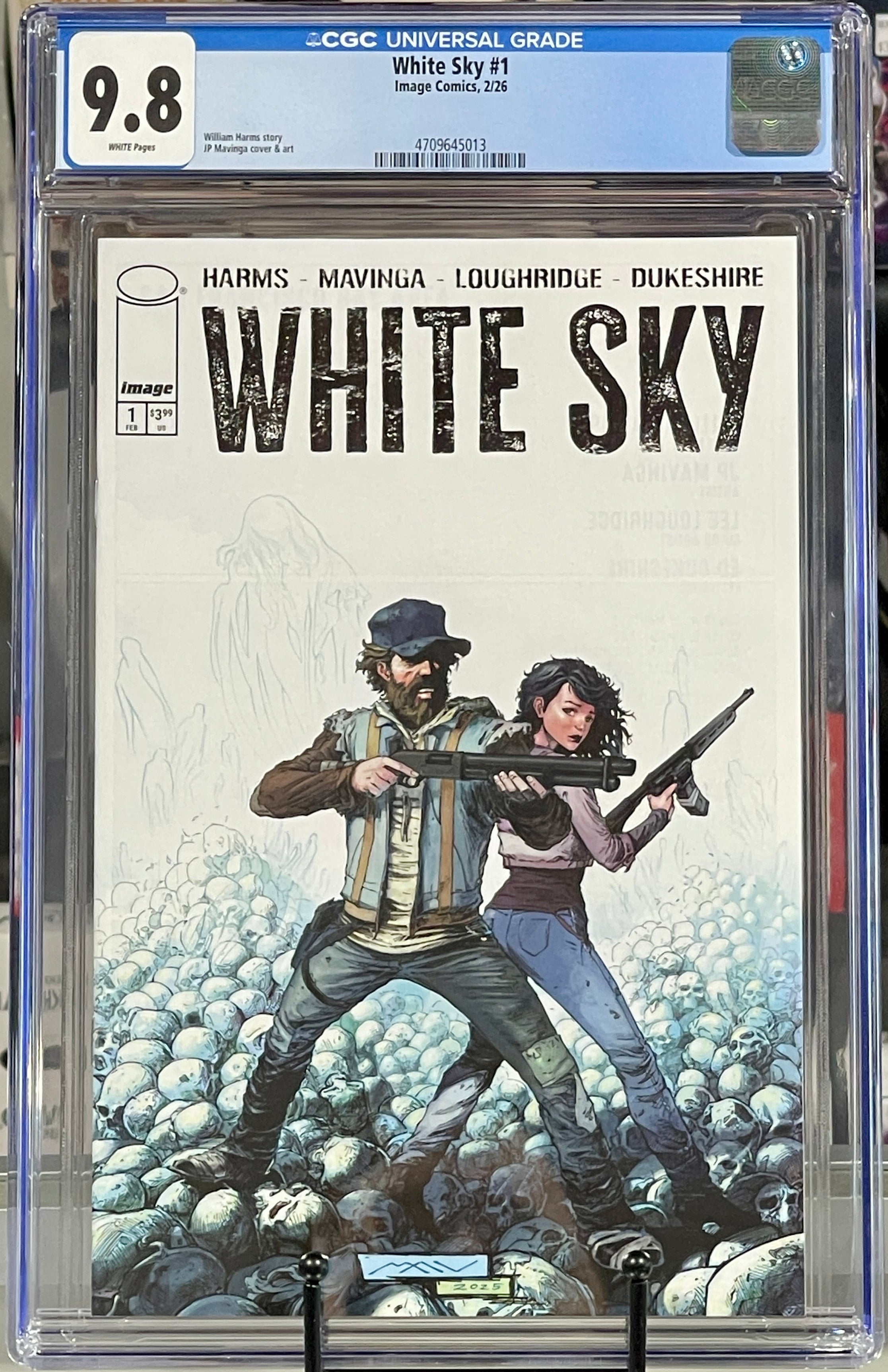 CGC 9.8 White Sky #1 Jean Paul Mavinga Cover A 1st Print Image Comics