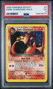 Dark Charizard Holo 4 Rocket Pokemon PSA 5